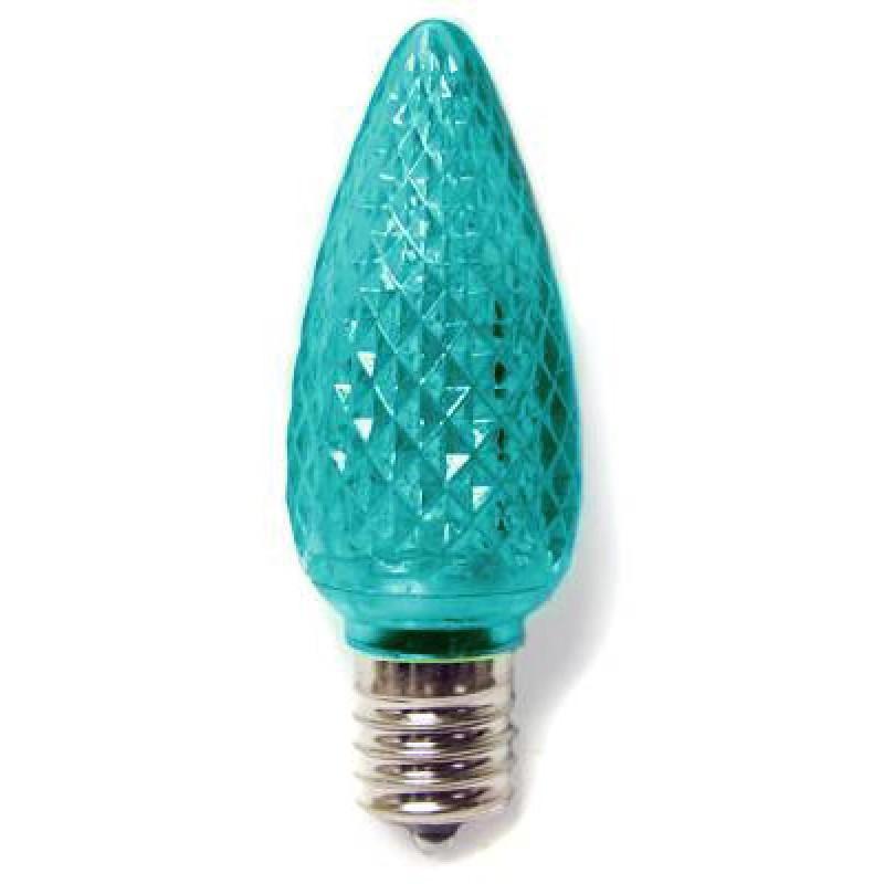 C9 SMD Faceted Style Teal