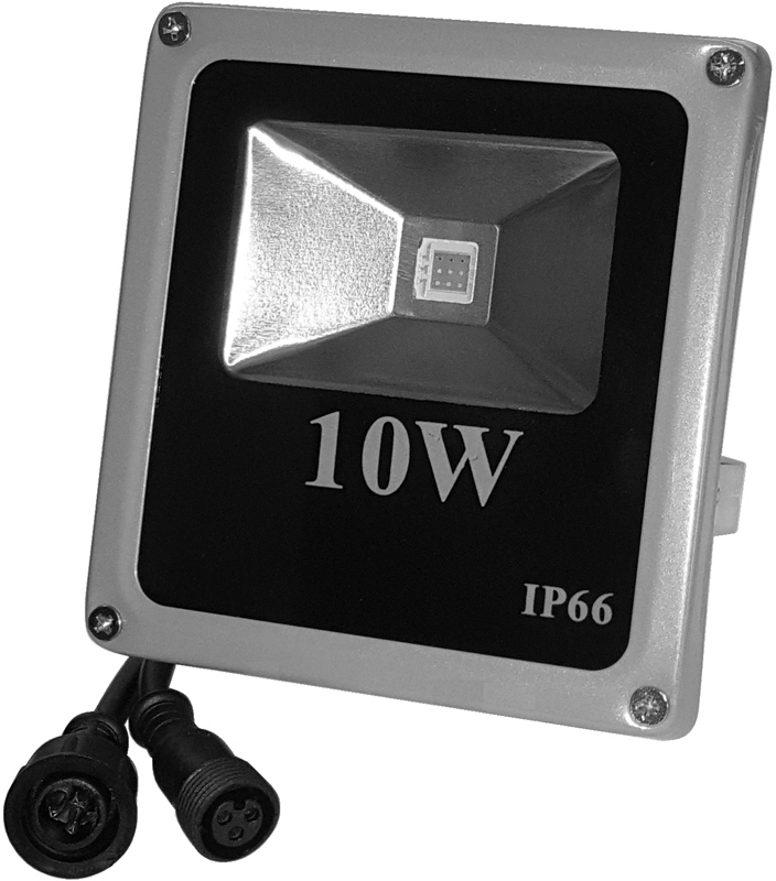 10 Watt 24v RGB Flood Light